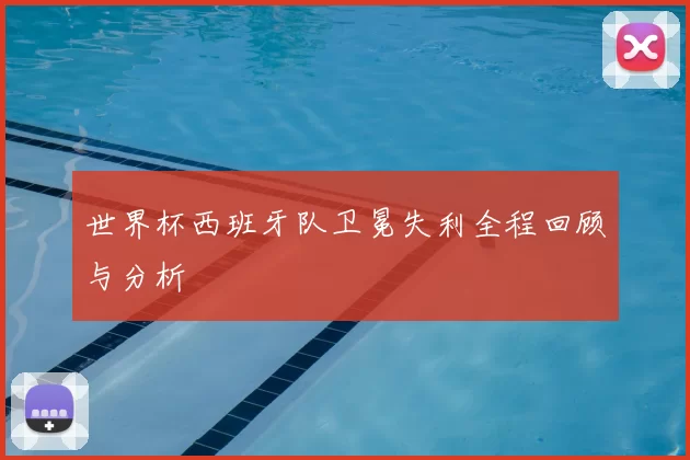 世界杯西班牙队卫冕失利全程回顾与分析